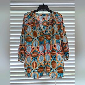 NWT Crown & Ivy women's shirt blouse size XL